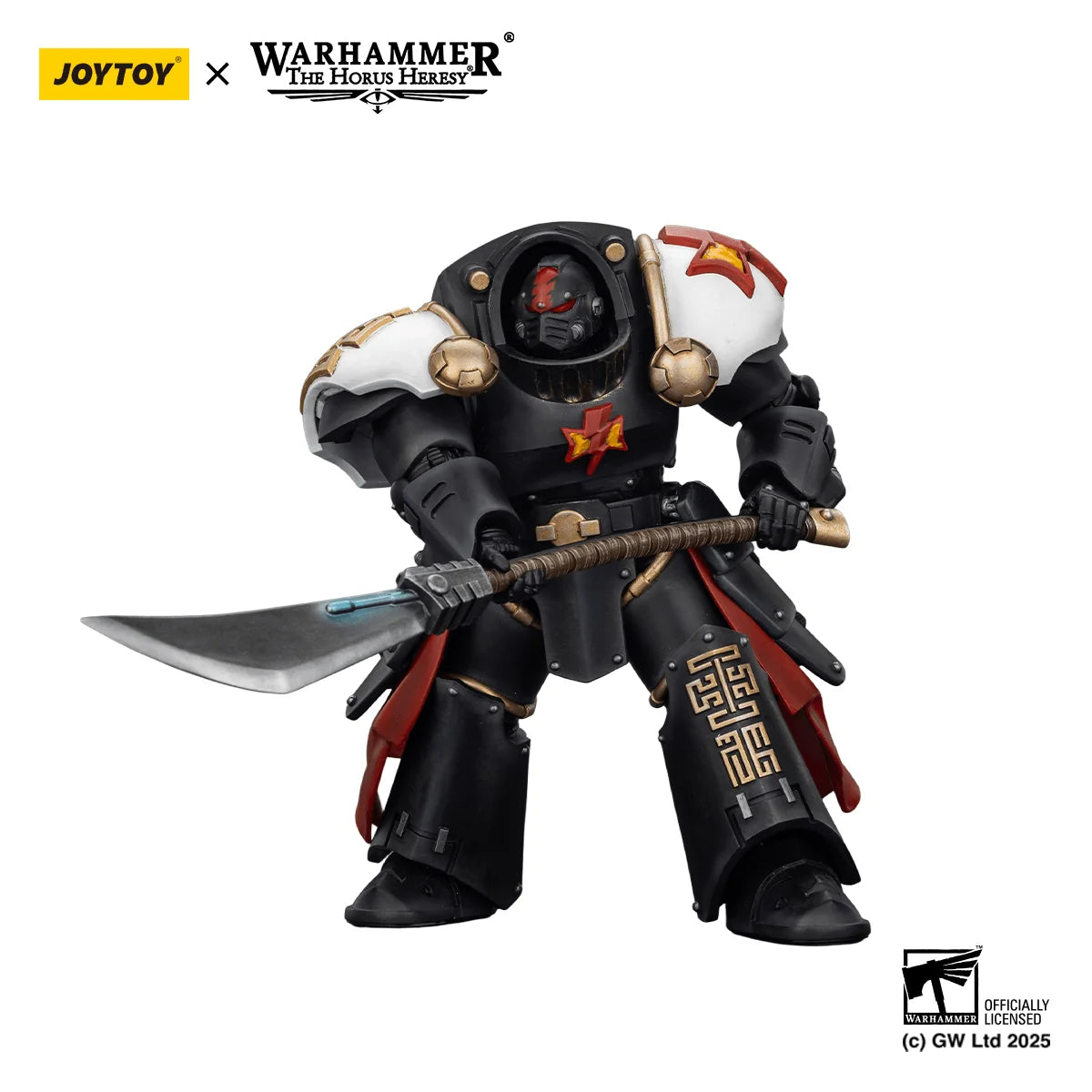 White Scars Ebon Keshig Terminator 2 with Power Glaive