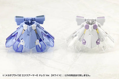 Kotobukiya M.S.G Expansion Armor Type E Dress Ver. Customizable Armor Set (White)