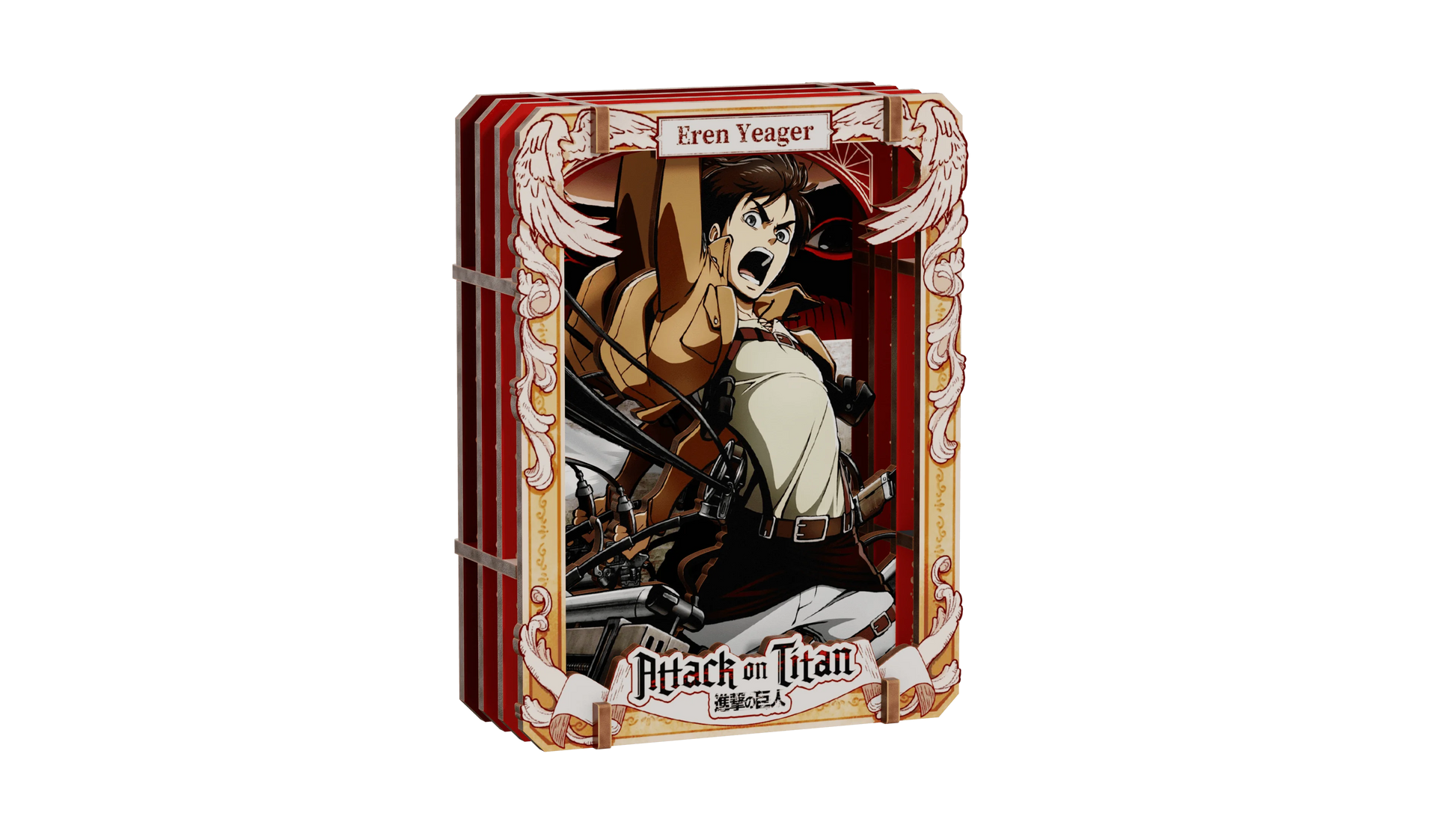 Attack on Titan Wooden Gallery - S (6 units/set) (Box of 6)