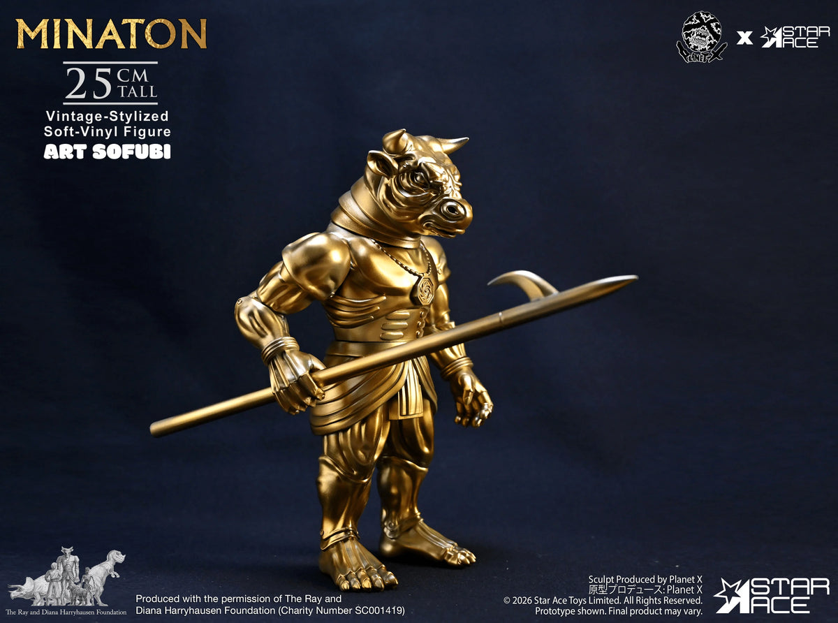 Minaton Vintage-Stylized Soft-vinyl Figure