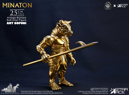 Minaton Vintage-Stylized Soft-vinyl Figure