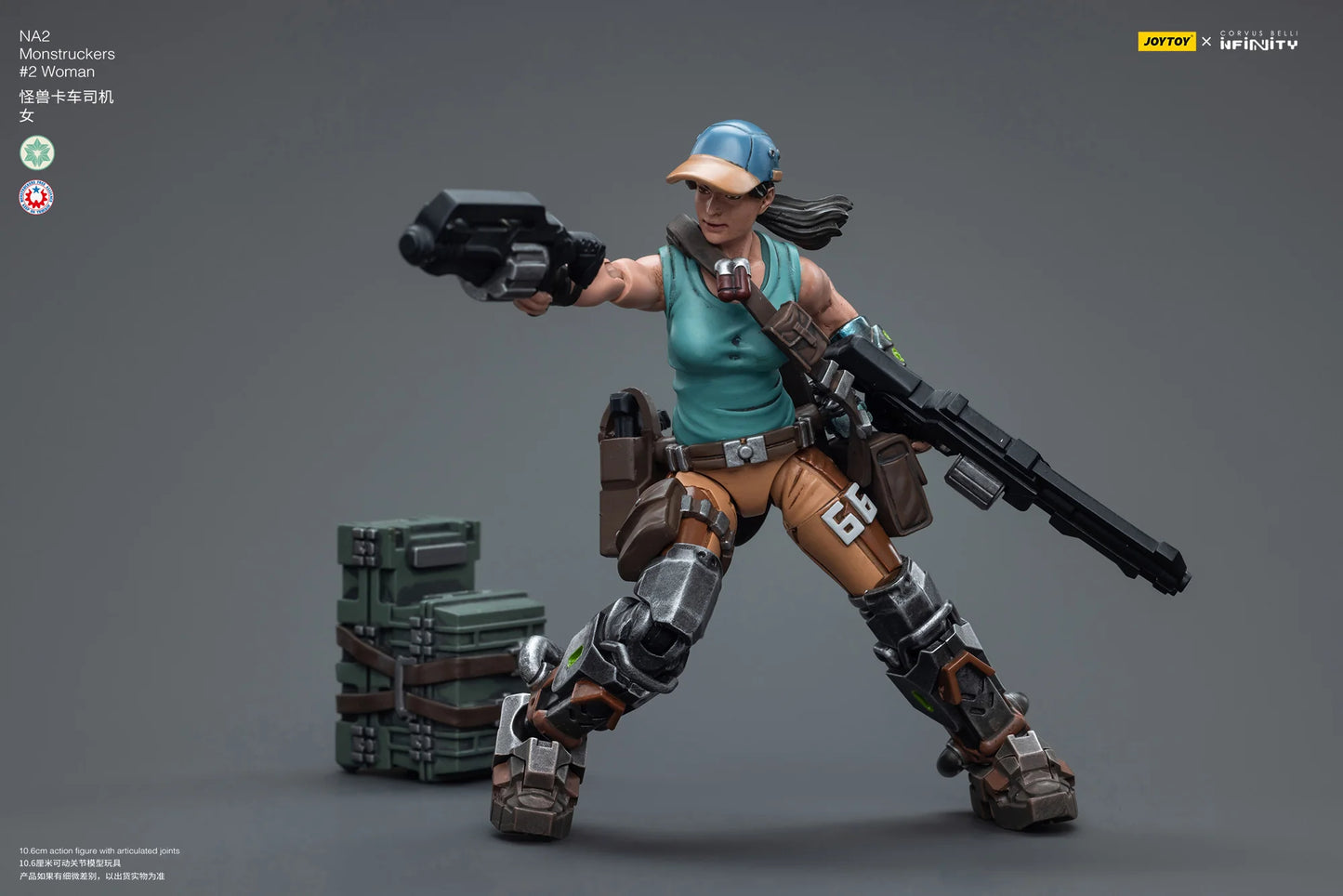 JOYTOY Original Series NA2 Monstruckers #2 Woman Action Figure