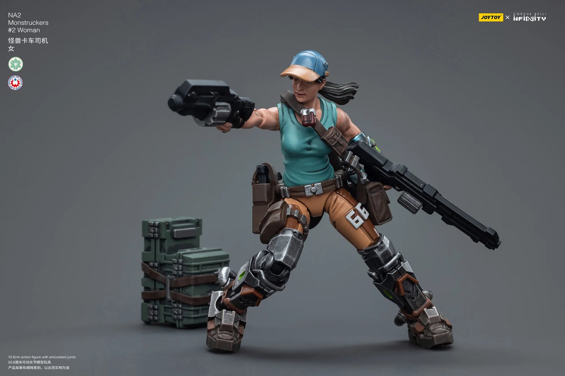 JOYTOY Original Series NA2 Monstruckers #2 Woman Action Figure