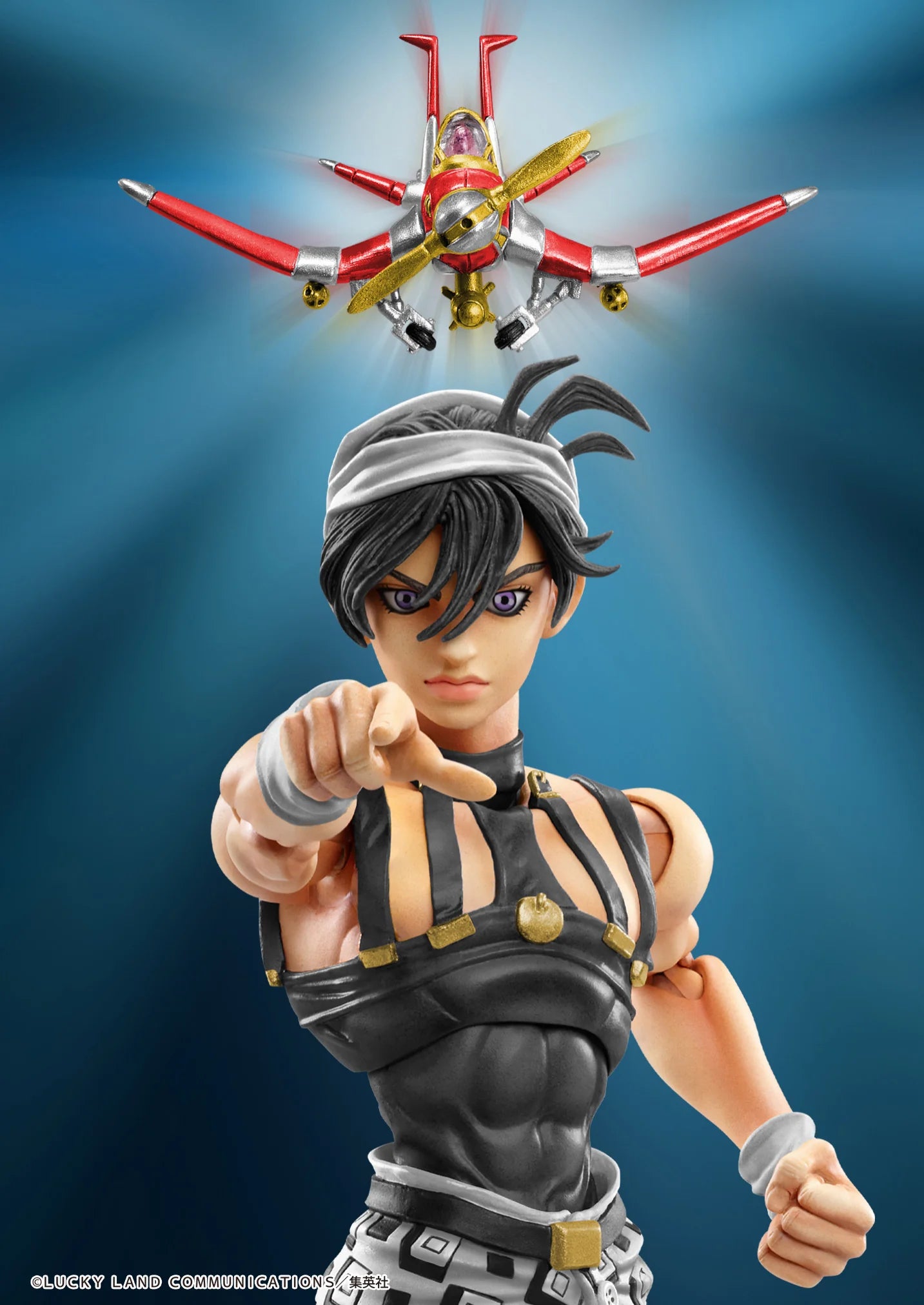 Medicos Entertainment Chozokado Narancia Ghirga & As Ver.BLACK Action Figure