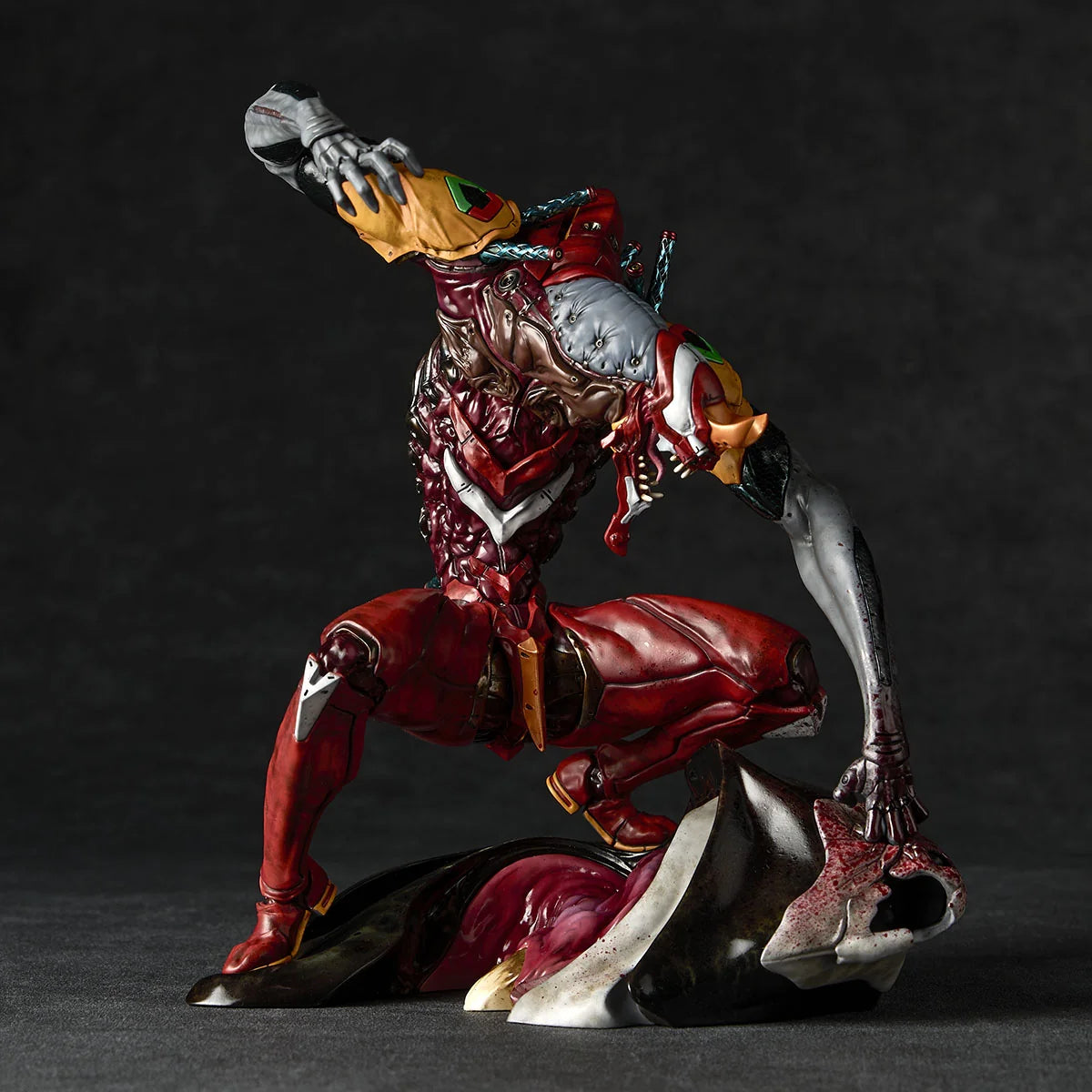 SCULPTURE WORKS Evangelion Unit 2 Beast Transformation 2nd Form The Beast Geofront Blood Battle Beige Color Ver.