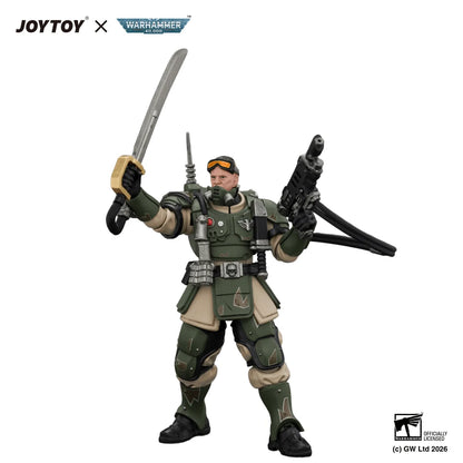 Astra Militarum Kasrkin 7 with Hot-shot Laspistol and Power Sword
