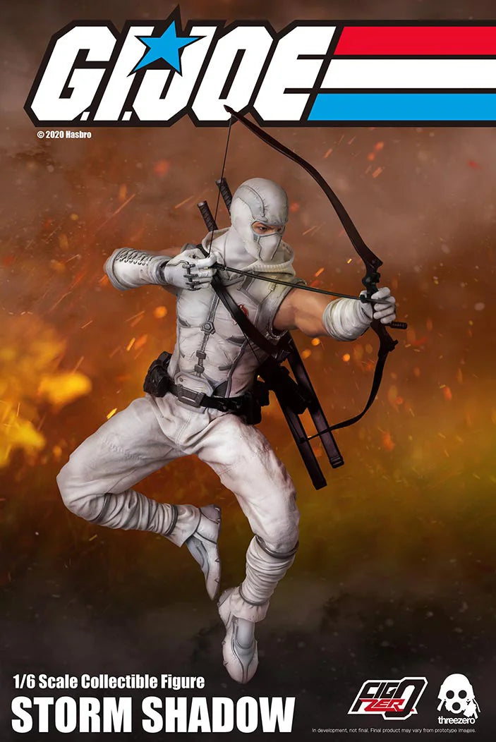 Threezero Figzero G.I. Joe Storm Shadow 1/6 Scale Collectible Figure