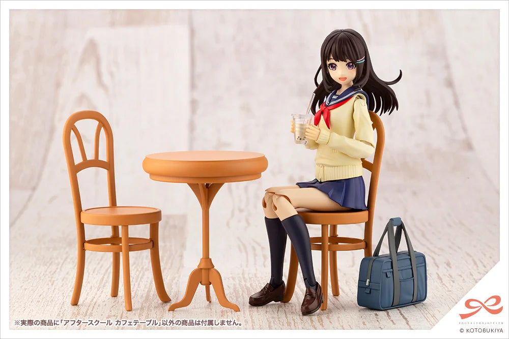 Kotobukiya Sousai Shojo Teien After School Cafe Table Plastic Model Kit