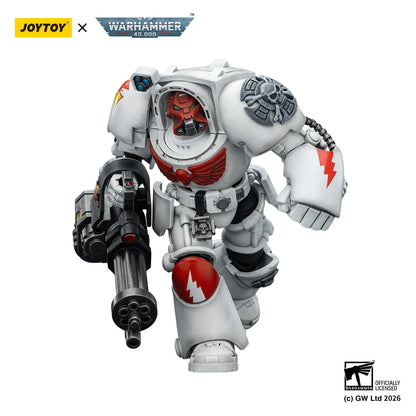 White Scars Terminator 3 with Power Fist and Assault Cannon