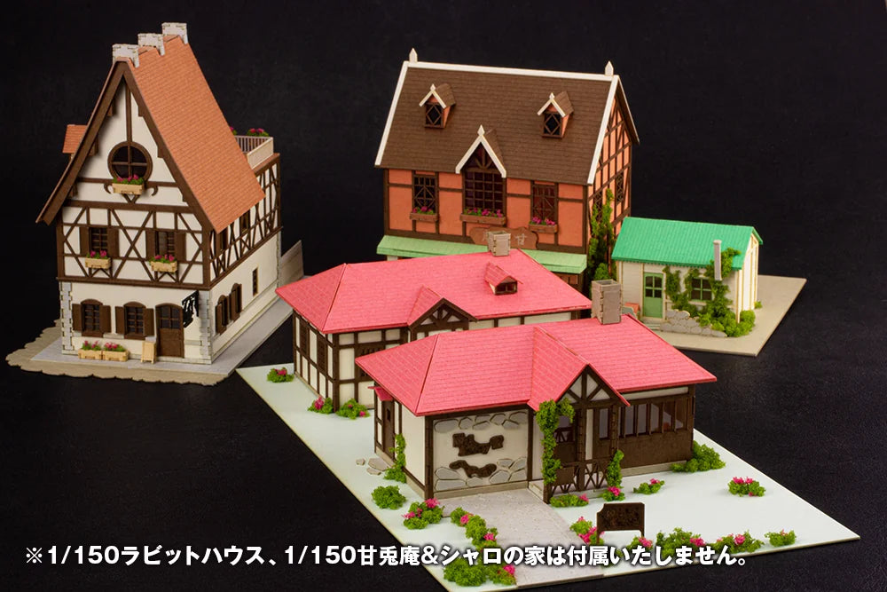 PLUM PMOA Paper Kit Is the Order a Rabbit? Anitecture04 Hot Bakery & Cocoa's House Papercraft Model Kit