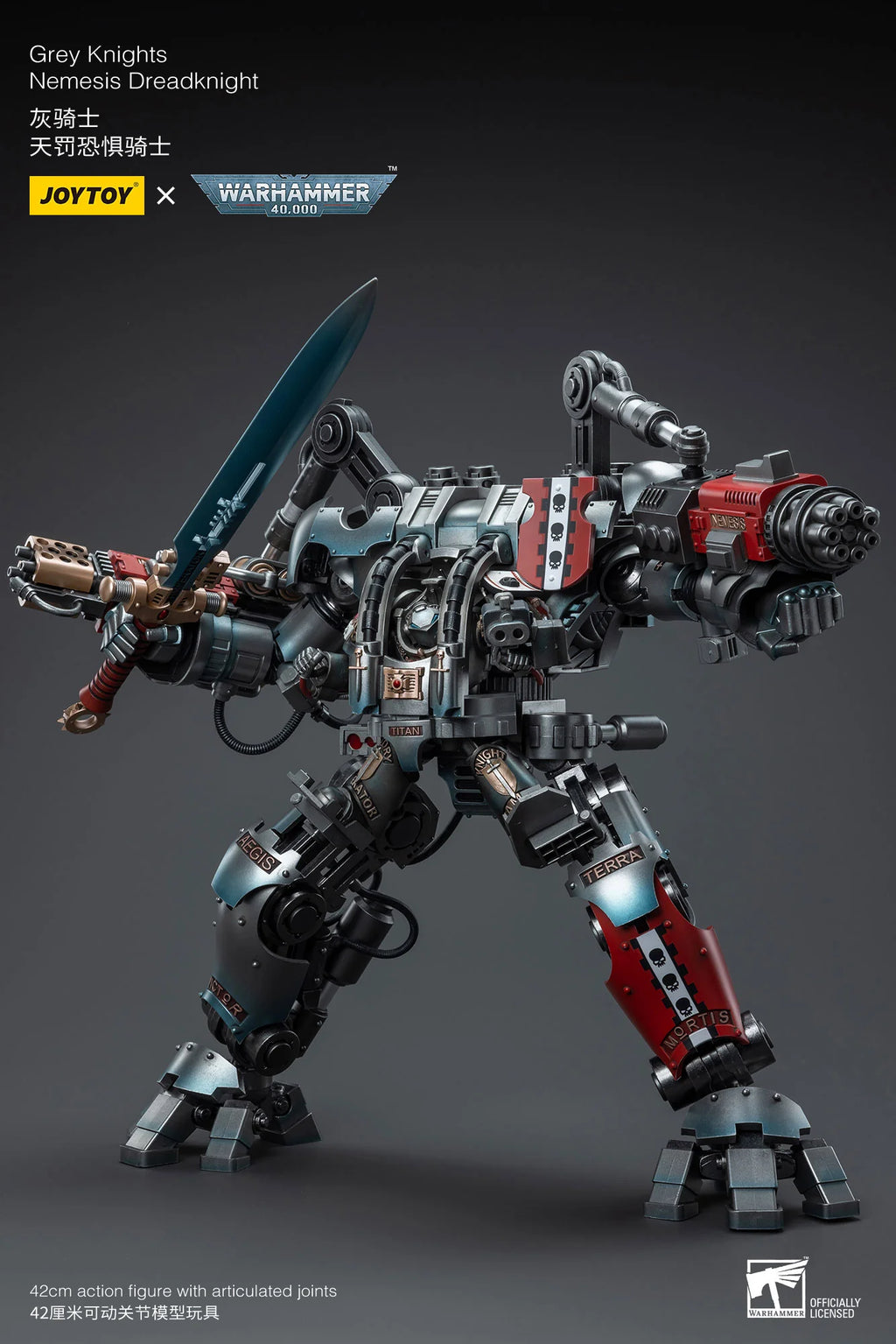 JOYTOY Grey Knights Nemesis Dreadknight Action Figure