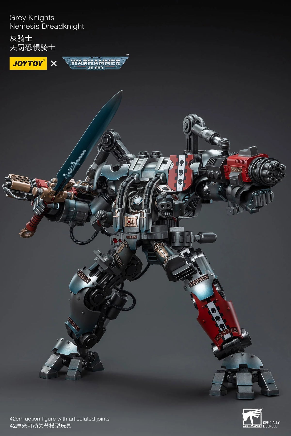 JOYTOY Grey Knights Nemesis Dreadknight Action Figure