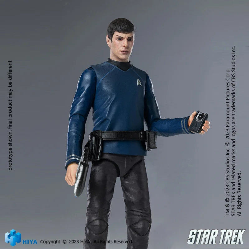 HIYA TOYS Exquisite Mini Series 1/18 Scale Star Trek 2009 Spock Action Figure