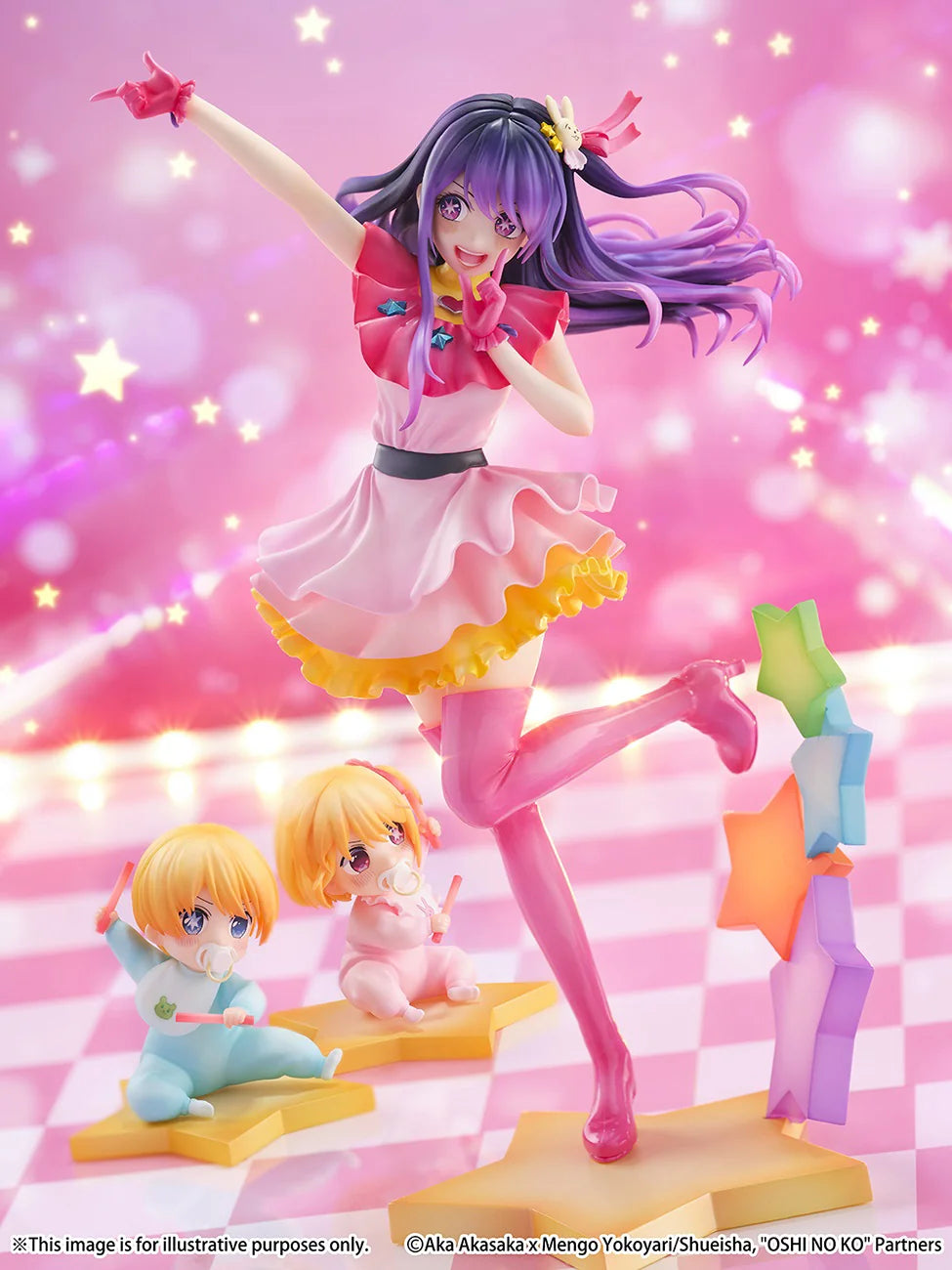 CyberZ Oshi no Ko Ai, Aqua, and Ruby 1/7 Scale Figure