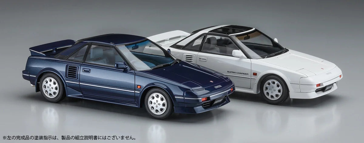 [HC45] 1:24 TOYOTA MR2 (AW11) LATE VERSION G-Limited Super Charger (T Bar Roof)