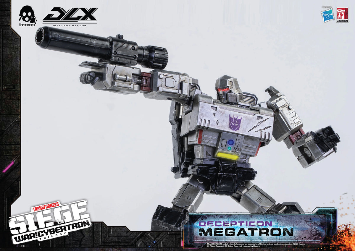 threezero DLX Megatron Action Figure - Transformers: War for Cybertron Trilogy
