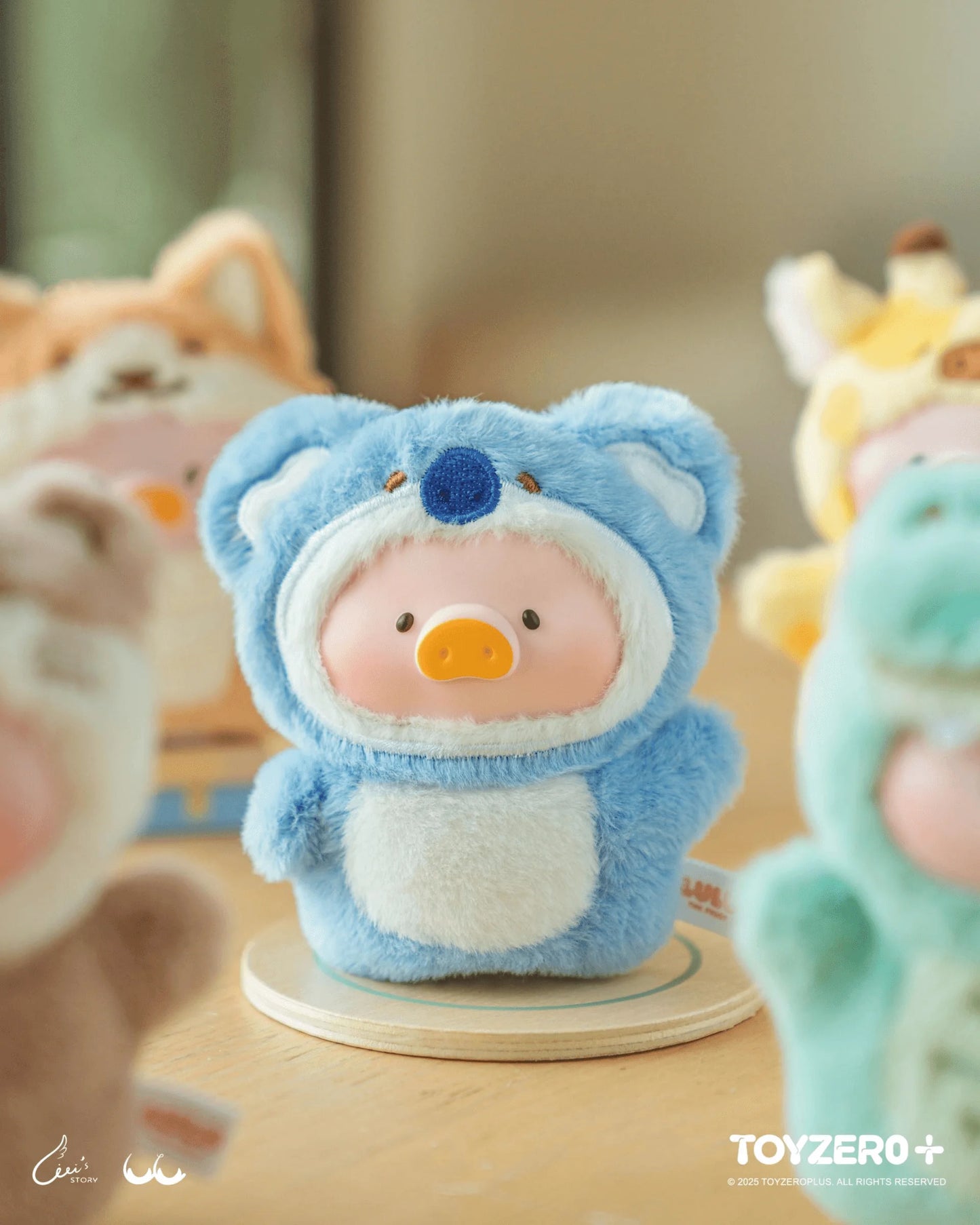 LuLu the Piggy Animal Party - Puppet Show PVC Face Plush Keychain (Blindbox) (Box of 6)