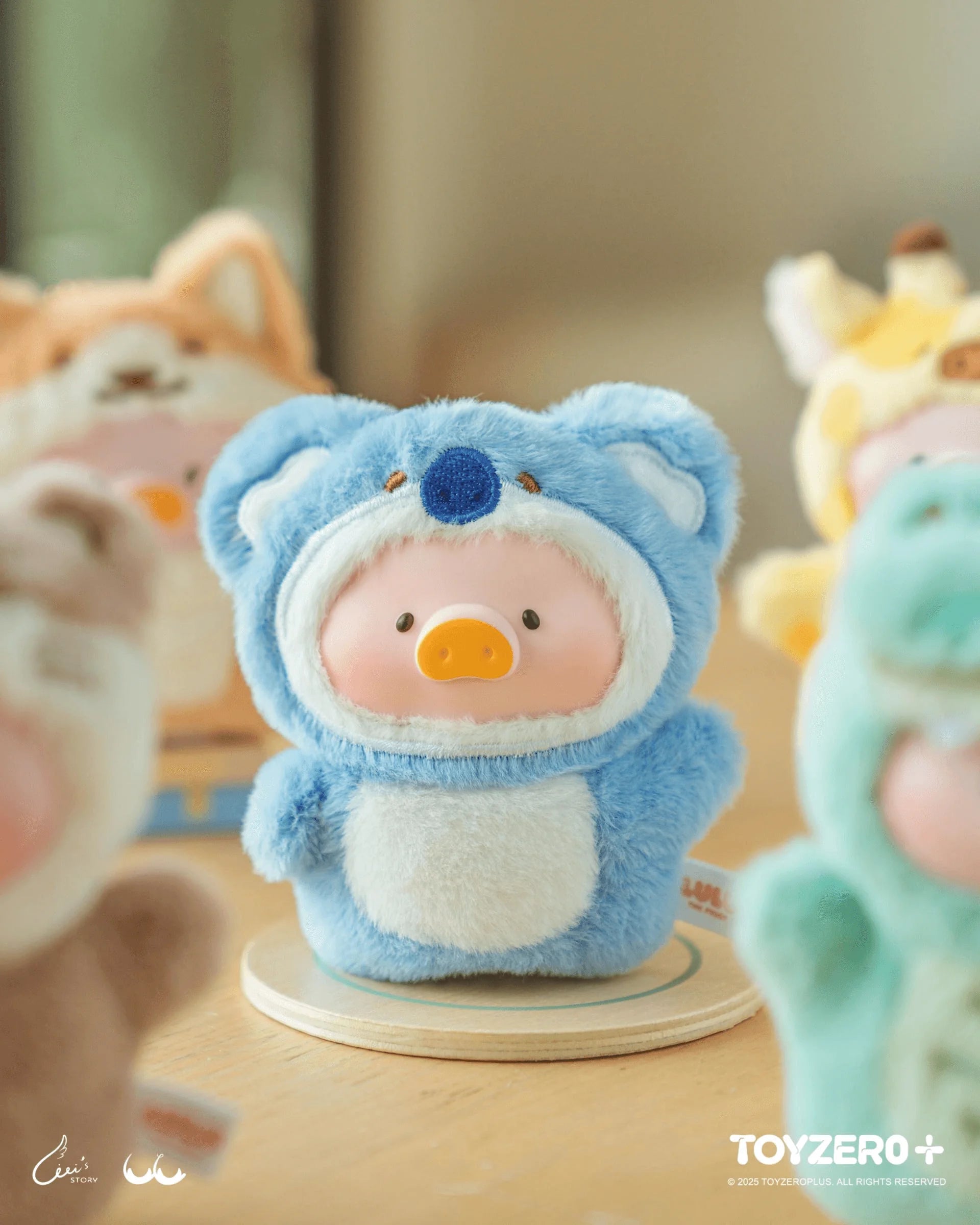 LuLu the Piggy Animal Party - Puppet Show PVC Face Plush Keychain (Blindbox) (Box of 6)