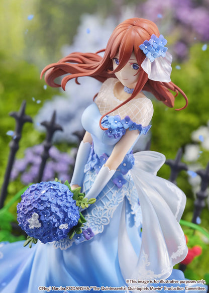 eStream Miku Nakano Floral Dress Scale Figure The Quintessential Quintuplets