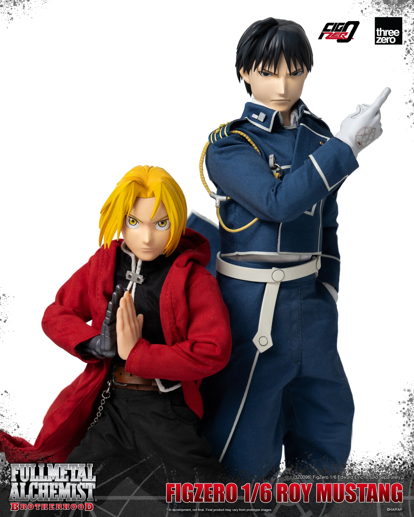 threezero FigZero 1/6 Roy Mustang Action Figure - Fullmetal Alchemist: Brotherhood
