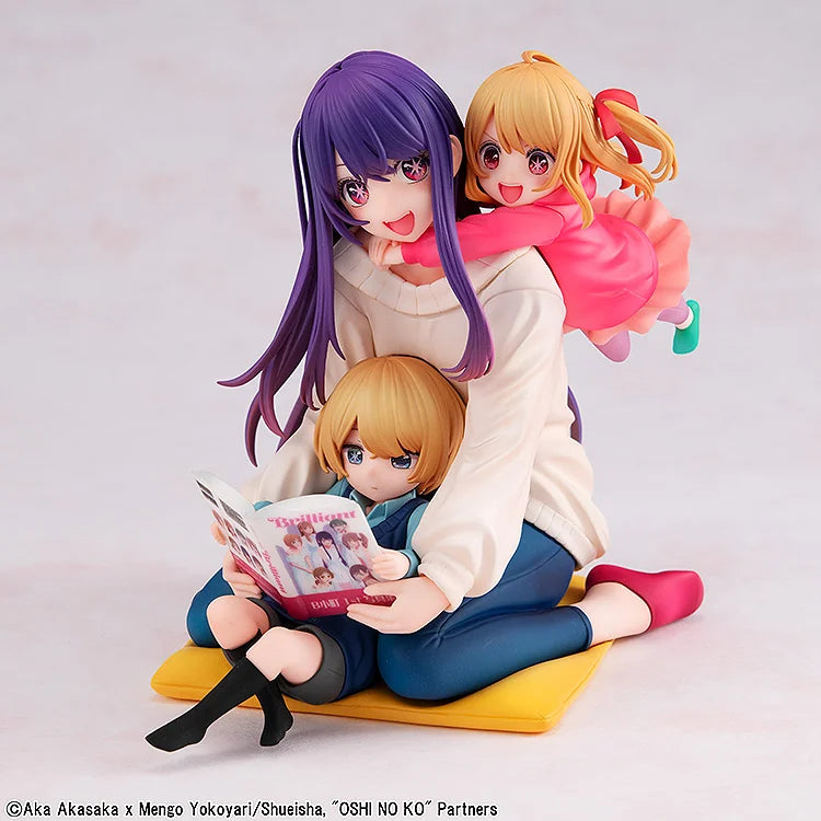 KADOKAWA Oshi no Ko Ai, Aqua & Ruby Scale Figure - Mother and Children