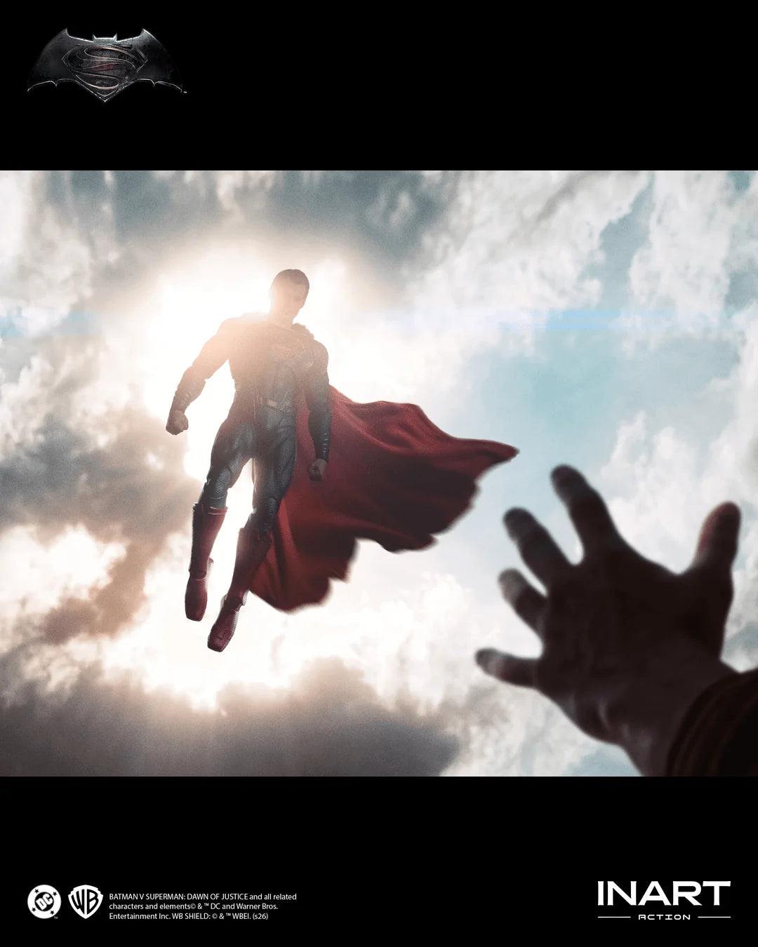 INART Action - Batman v Superman: Dawn of Justice - Superman Action Figure