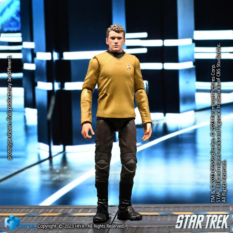 HIYA TOYS Exquisite Mini Series Star Trek 2009 Chekov 1/18 Scale Action Figure