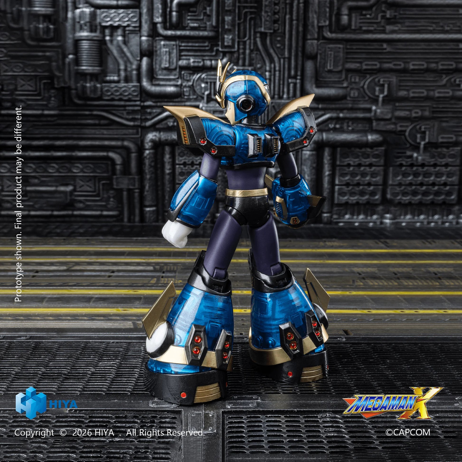 None Scale 6.1 Inch Mega Man X series X Ultimate Armor Version Action Figure