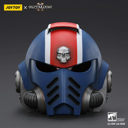 Ultramarines Lieutenant Titus' MKX Helmet