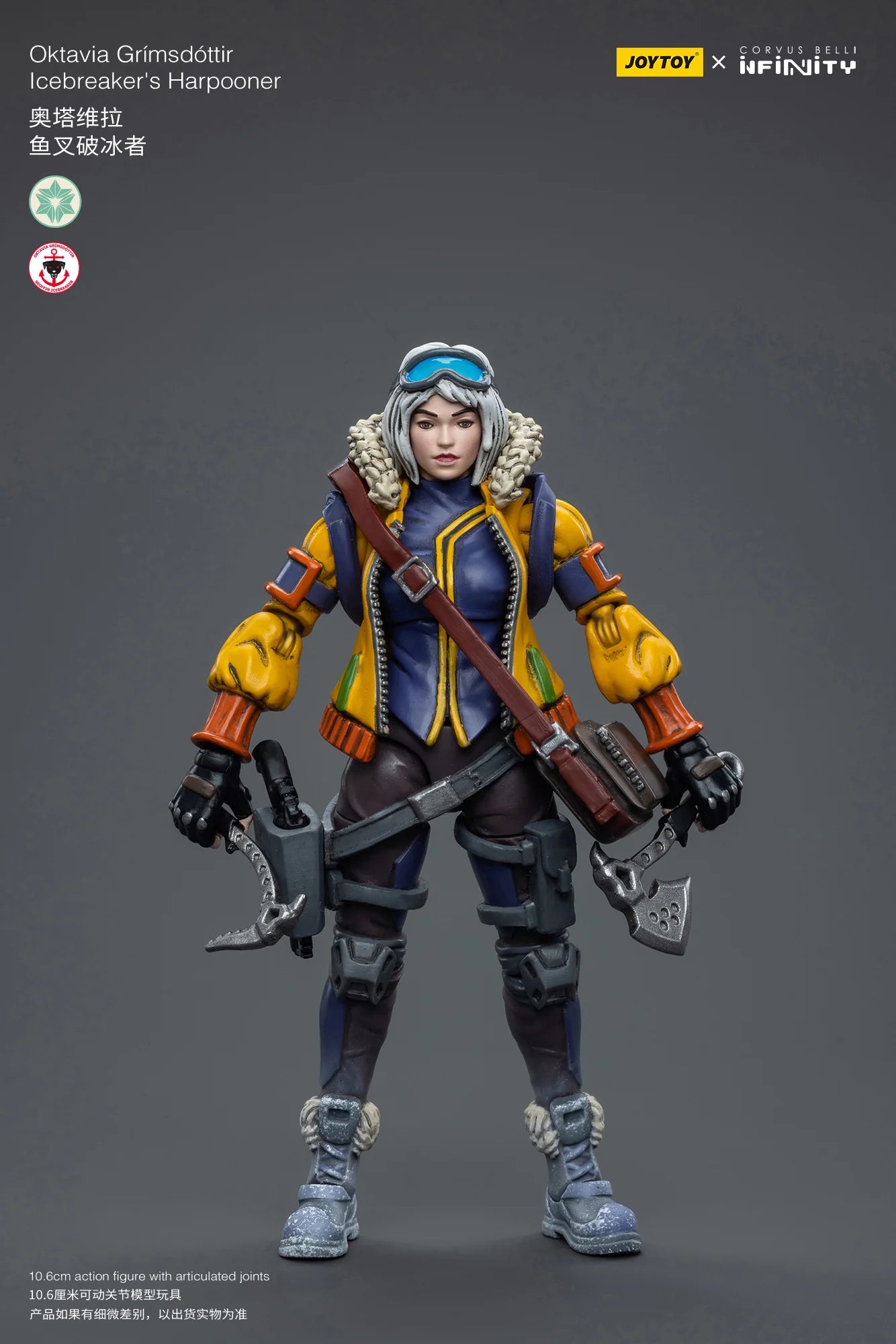 JOYTOY Original Series Oktavia Grimsdottir Icebreaker's Harpooner Action Figure