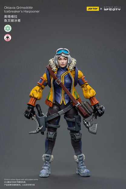 JOYTOY Original Series Oktavia Grimsdottir Icebreaker's Harpooner Action Figure