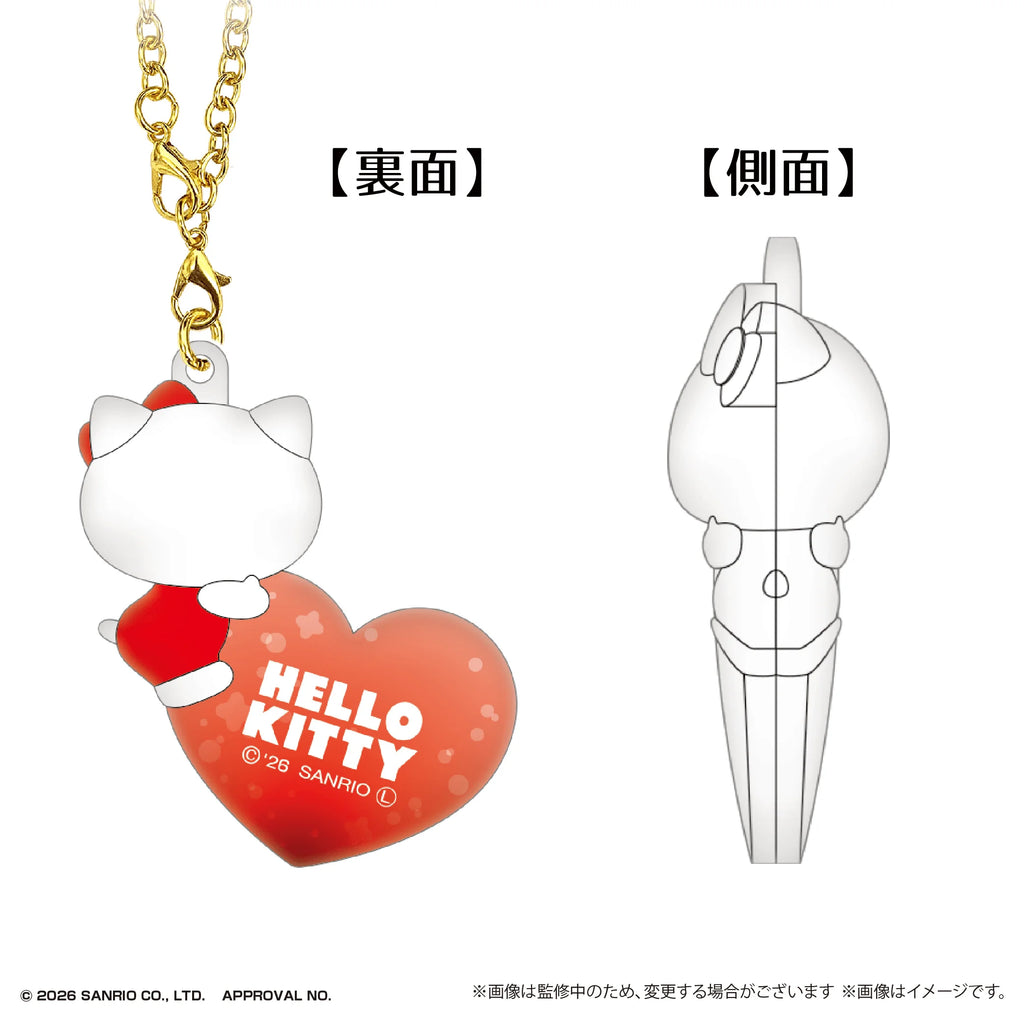Sanrio Hello Kitty Birthday Puffy Clear Keychain (Box of 60)