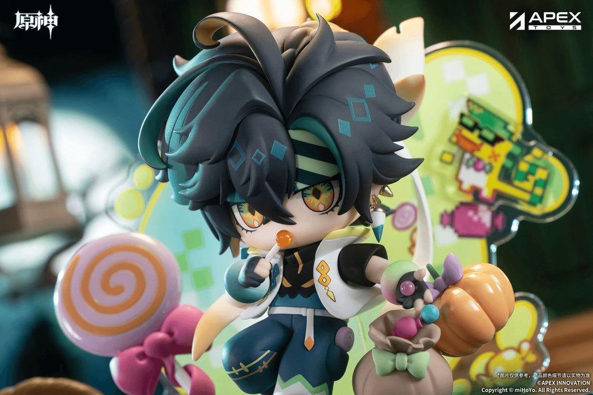 [GENSHIN IMPACT] Twilight Whimsy Series Kinich Chibi Painted Figure w BONUS