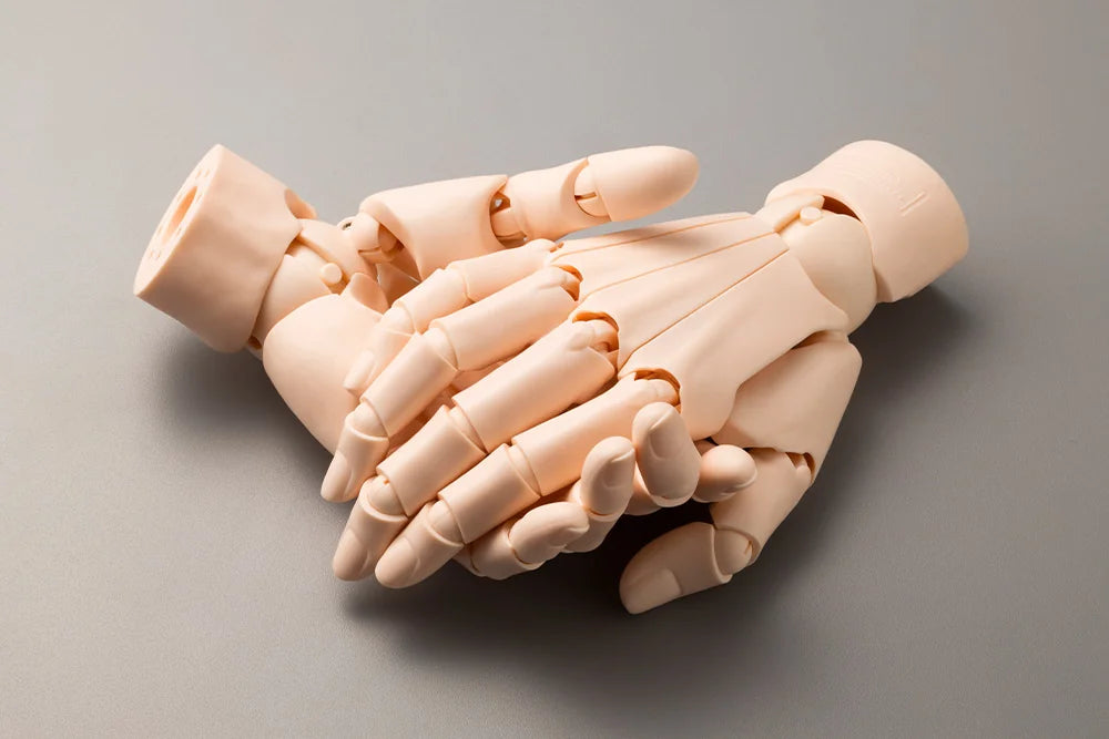 Kotobukiya Pale Orange ASI Hand Model with 20-Point Articulation