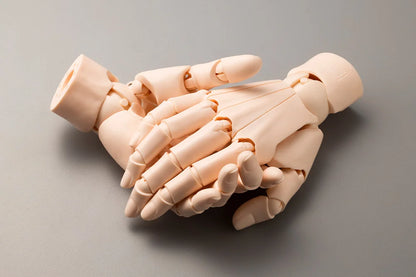 Kotobukiya Pale Orange ASI Hand Model with 20-Point Articulation