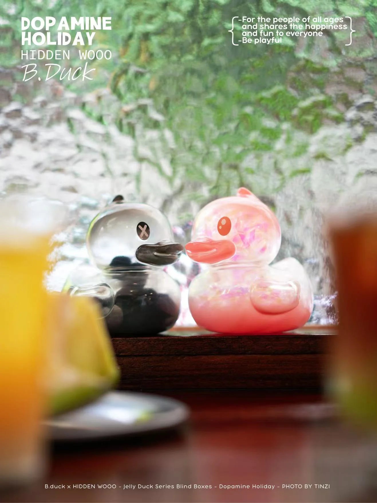 B.Duck Dopamine Holiday Collectible Figures Set of 8