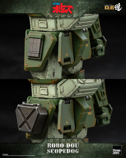 threezero ROBO-DOU Scopedog Armored Trooper VOTOMS Action Figure
