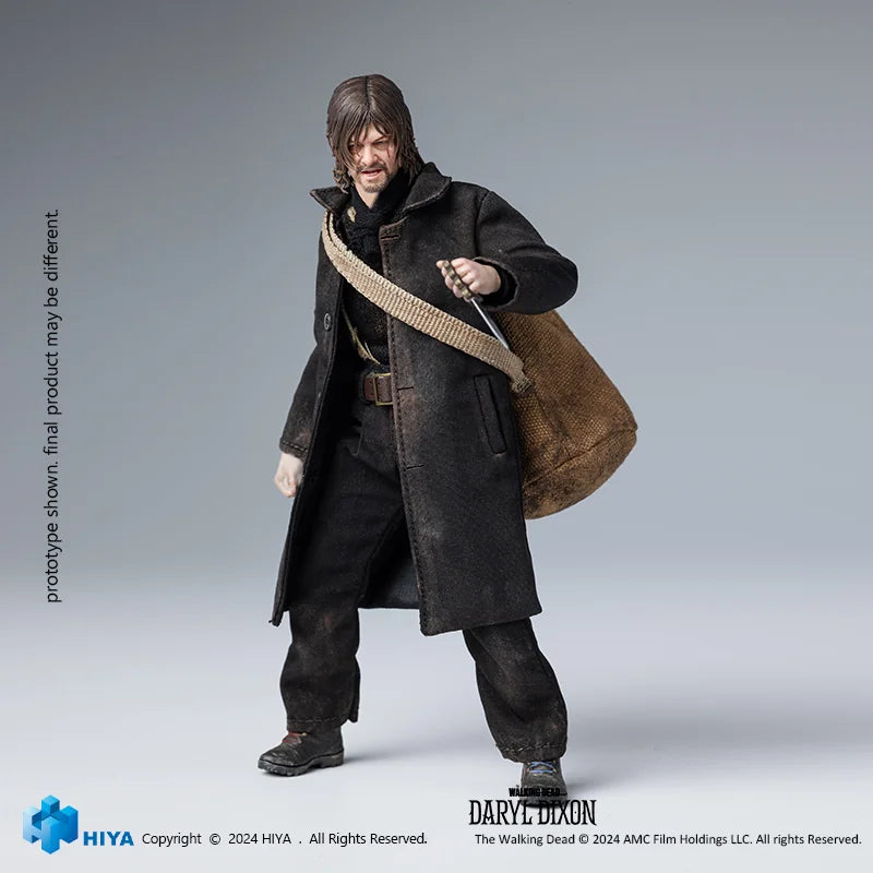 HIYA TOYS Exquisite Super Series 1/12 The Walking Dead Daryl Dixon Action Figure