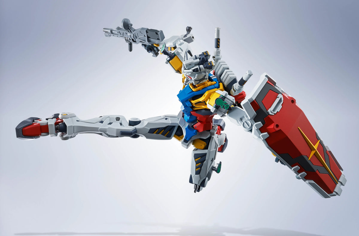 Tamashii Nations Metal Robot Spirits White Gundam Action Figure