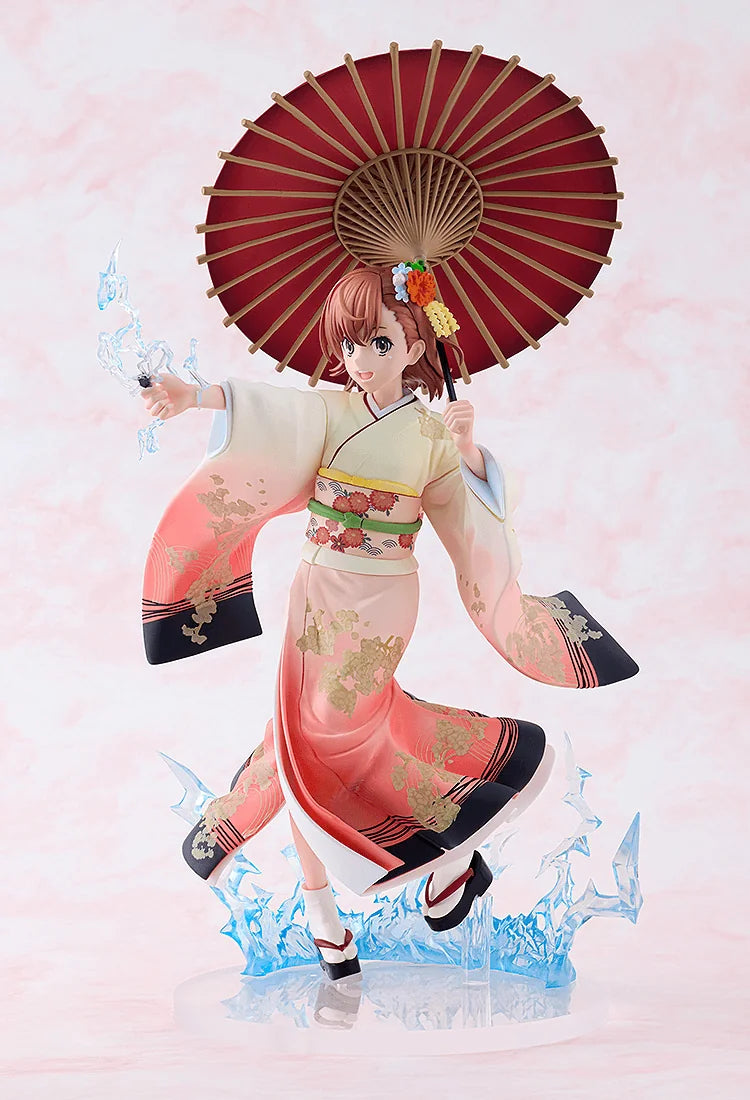 KADOKAWA Mikoto Misaka Furisode Kimono Scale Figure