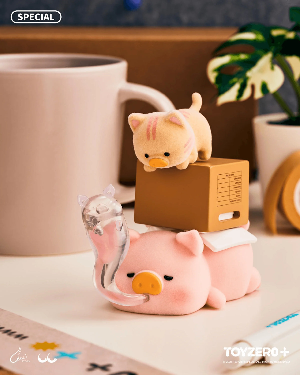 LuLu the Piggy-Office Series (Box of 8)