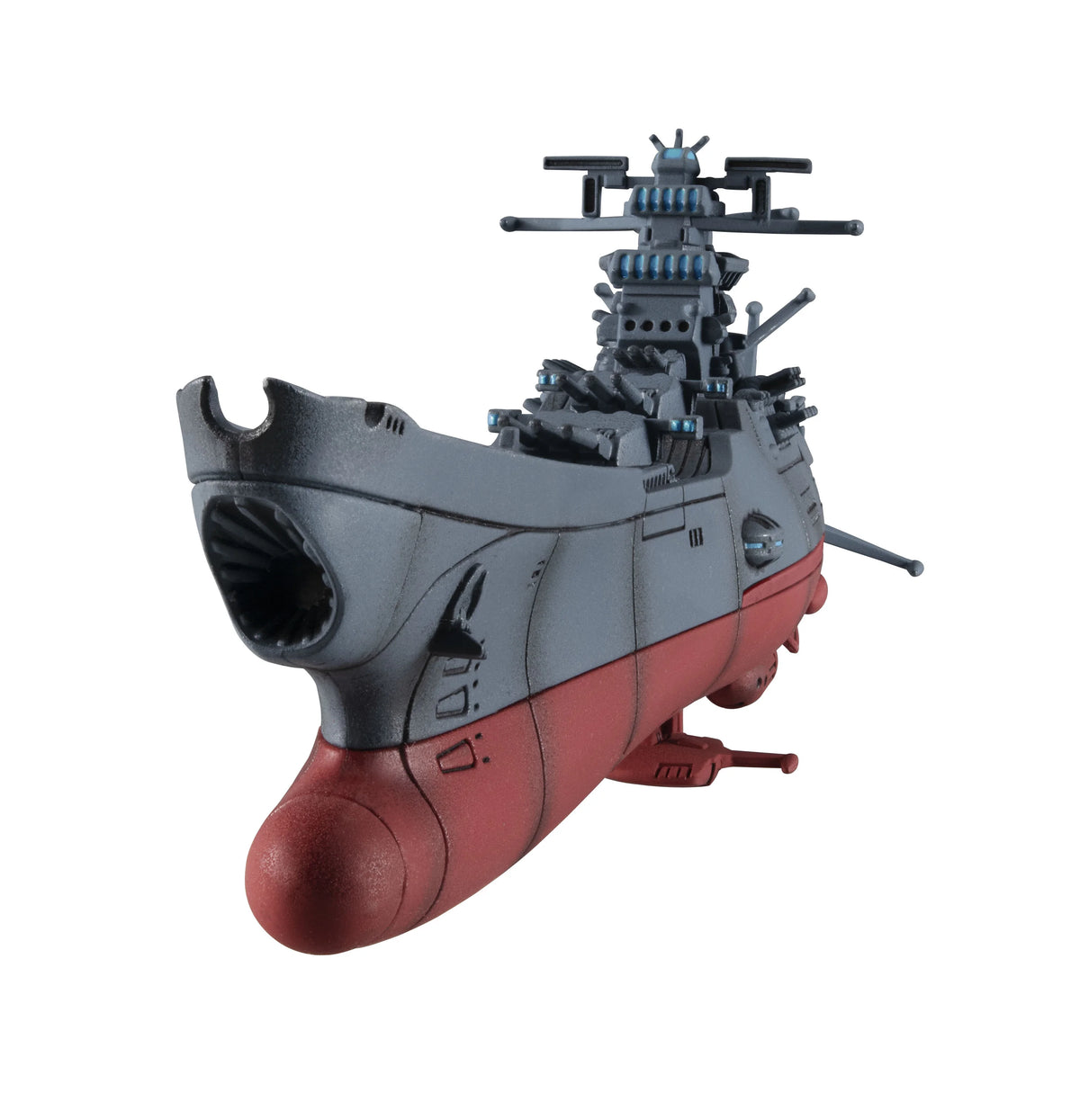 MegaHouse Cosmo Fleet Space Battleship Yamato 2202 Warriors of Love Model with Asteroid Ring