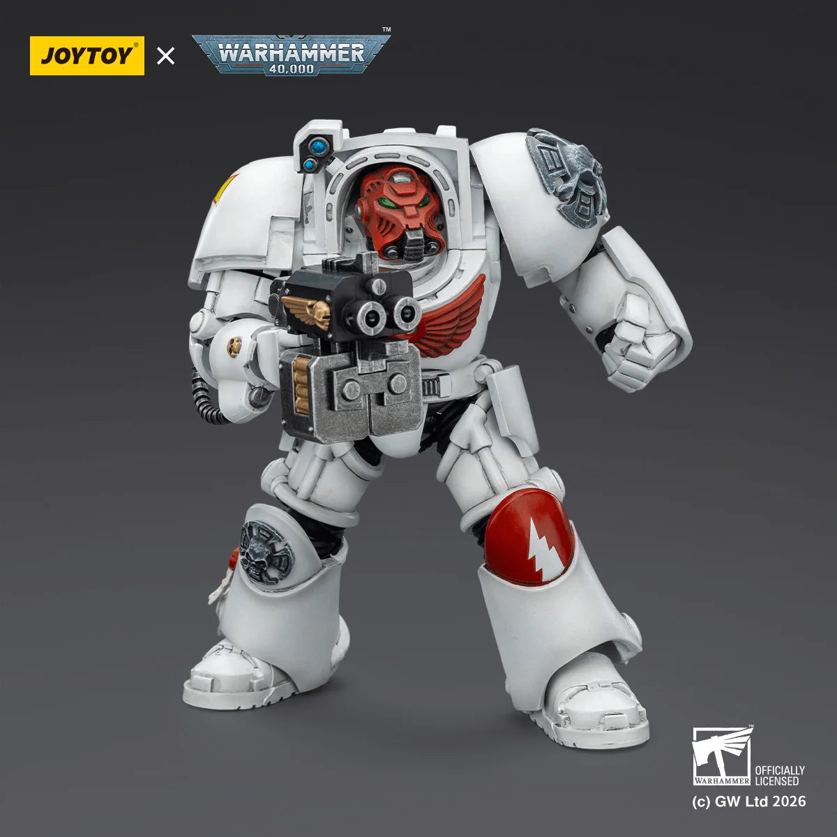 White Scars Terminator 2 with Power Fist and Storm Bolter