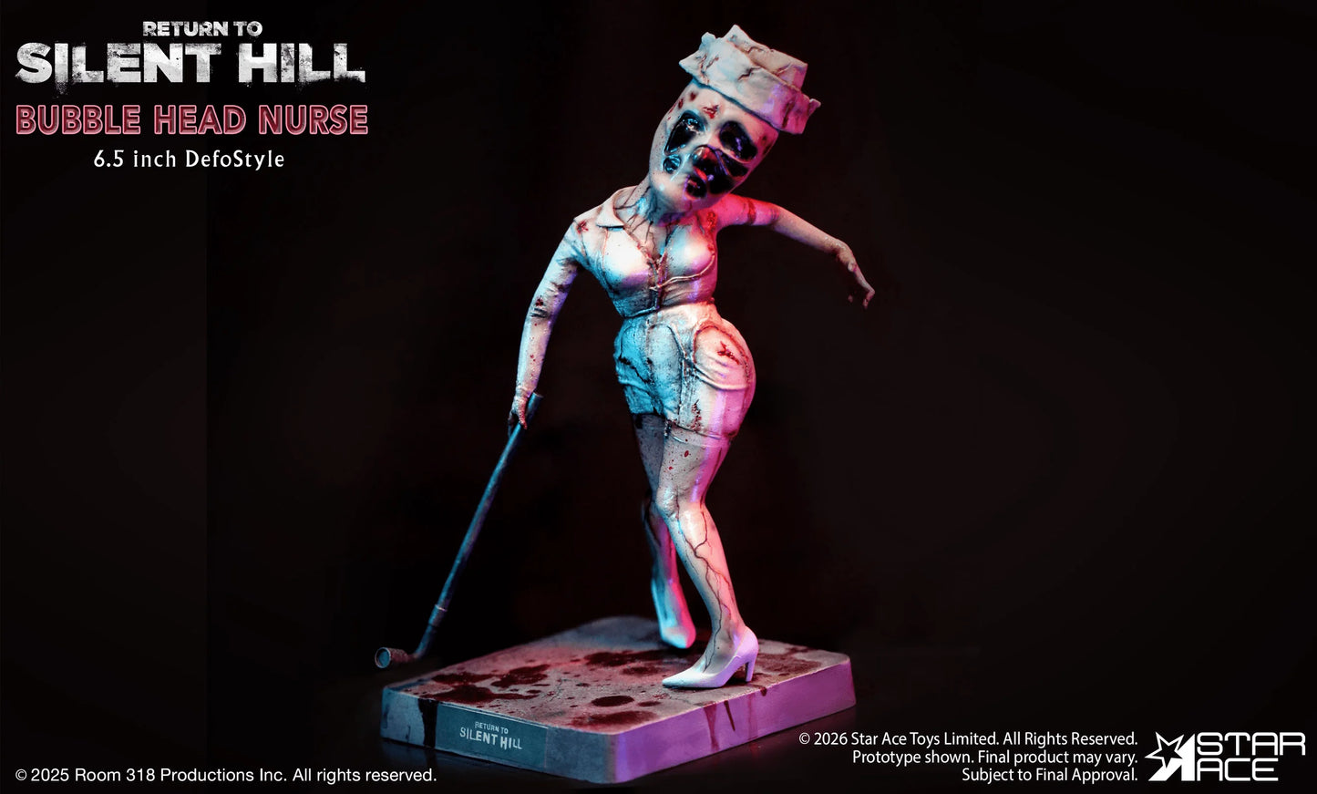 Return to Silent Hill – Pyramid Head & Bubble Head Nurse DefoStyle Figure (Twin Pack)
