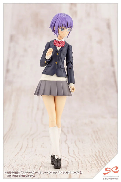 Kotobukiya Sousai Shojo Teien After School Short Wig Type A Plastic Model Kit