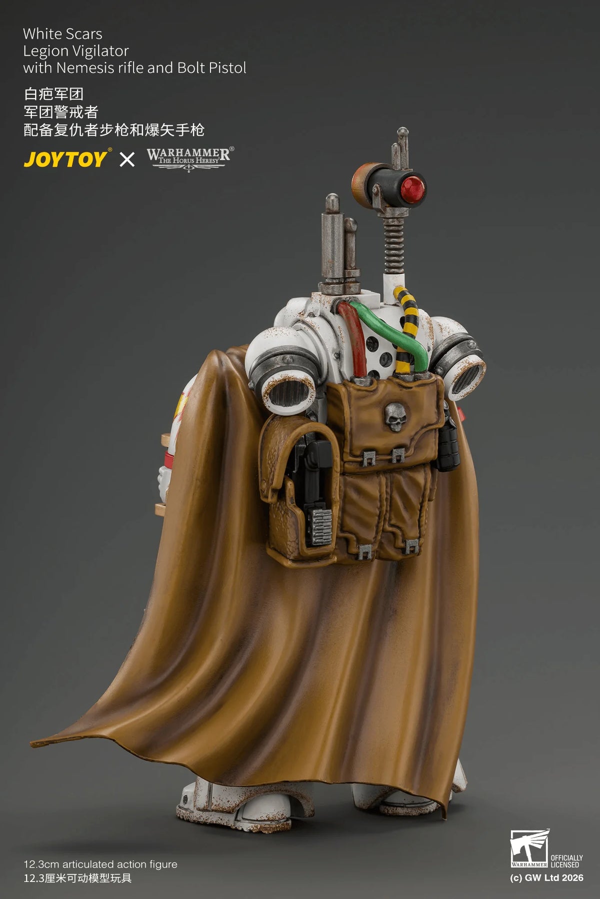 White Scars Legion Vigilator with Nemesis rifle and Bolt Pistol