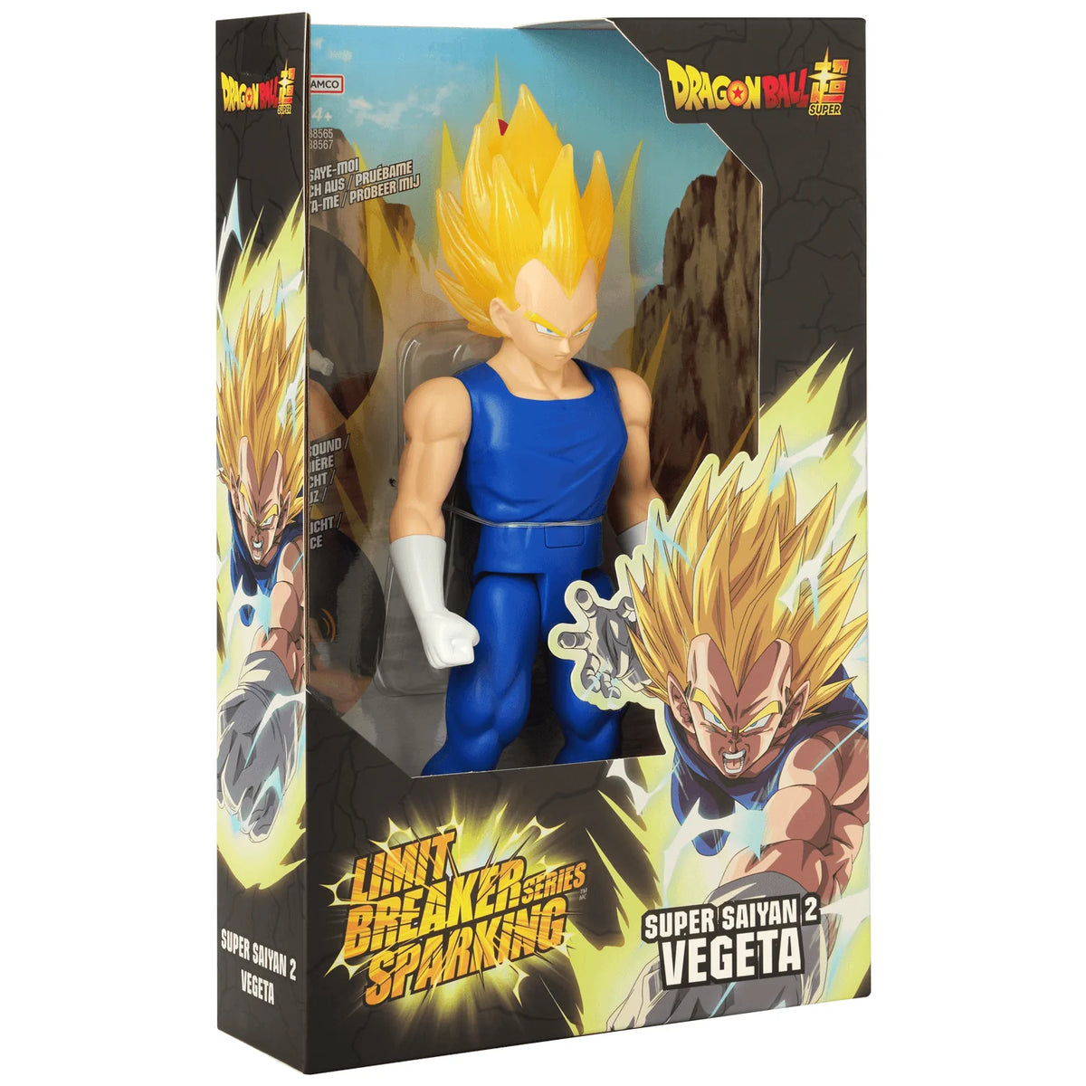 Bandai Limit Breaker Sparking Super Saiyan 2 Vegeta Action Figure