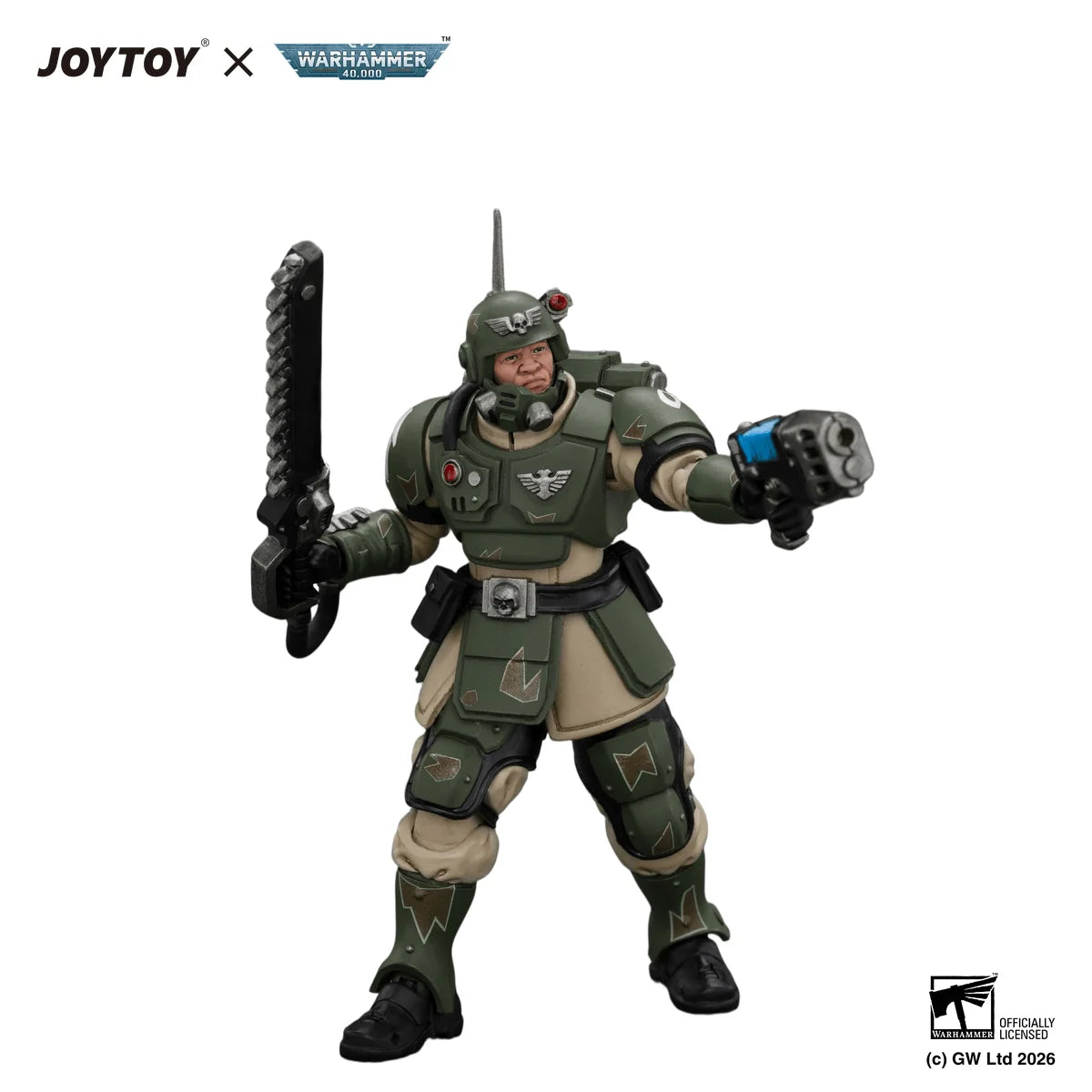 Astra Militarum Kasrkin 1 with Chainsword and Plasma Pistol