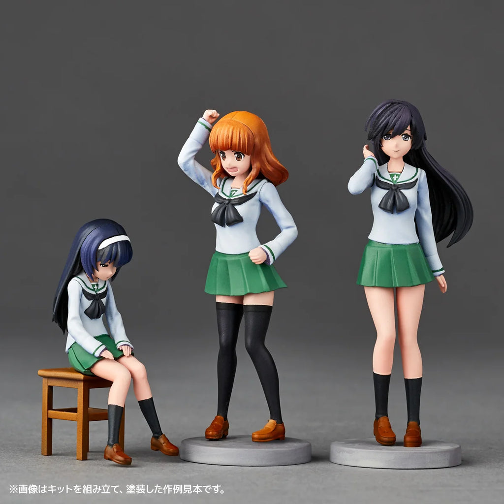 KAIYODO Artpla Girls und Panzer Final Chapter Garage Set Plastic Model Kit