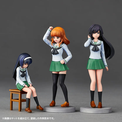 KAIYODO Artpla Girls und Panzer Final Chapter Garage Set Plastic Model Kit